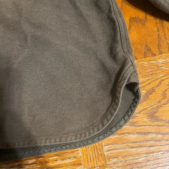 Everlane Men's Heavyweight Overshirt Shacket in Heathered Green Sz XXL *Flawed* - Picture 10 of 15